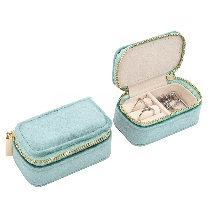 Travel Jewellery & Accessories Organiser - Mini Reis Sieraden Doos, Ring Rits