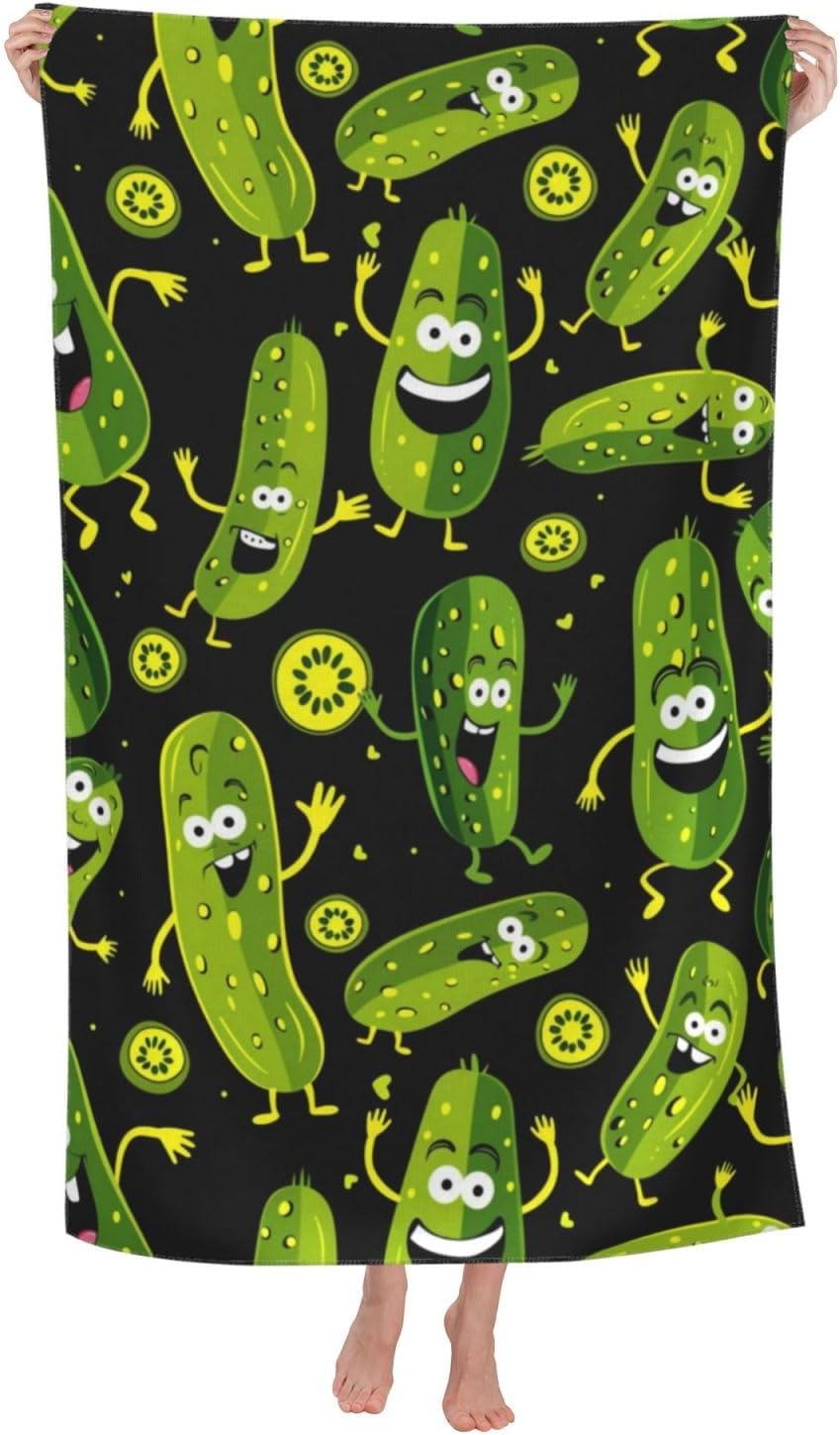 Grappige Pickle-strandhanddoek - Travel Towel Quick Dry recensie en prijs