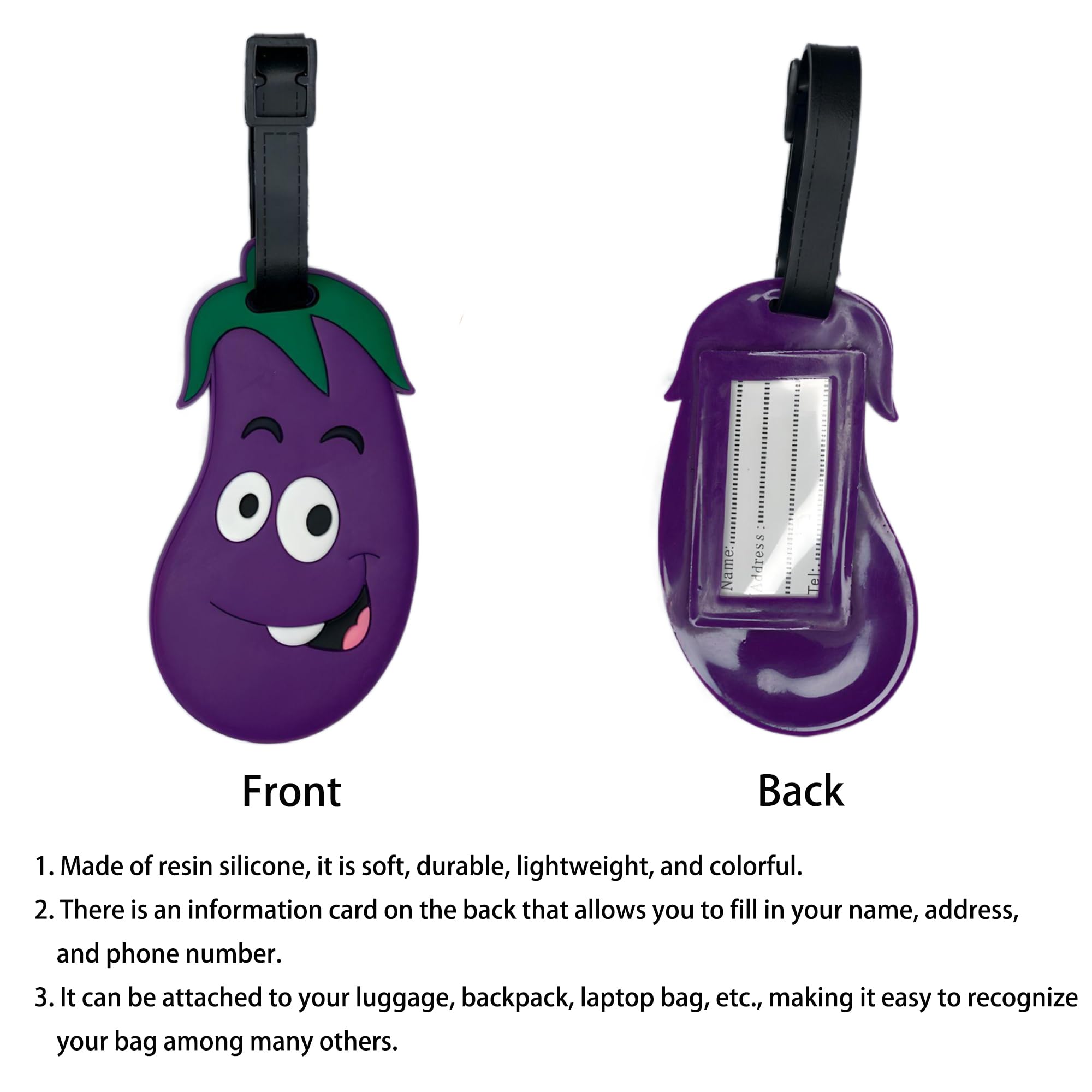 Aardbei Aubergine Wortel Anana - Travel Accessories Sale recensie en prijs