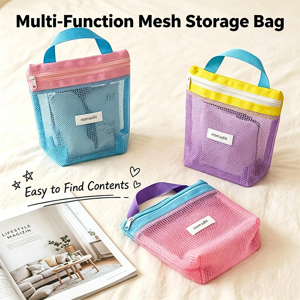 Grote Transparante Mesh Toilet - Travel Accessories Toiletry Bag recensie en prijs