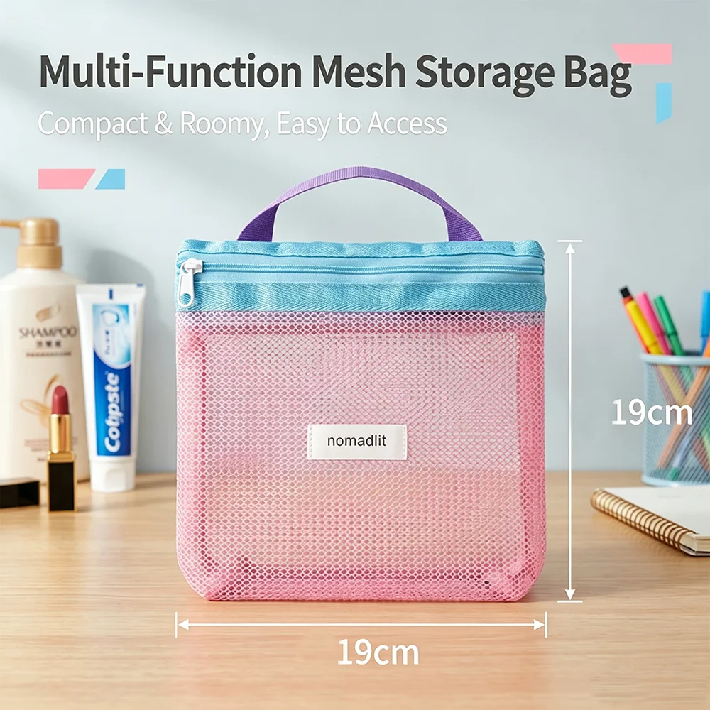 Grote Transparante Mesh Toilet - Travel Accessories Toiletry Bag recensie en prijs