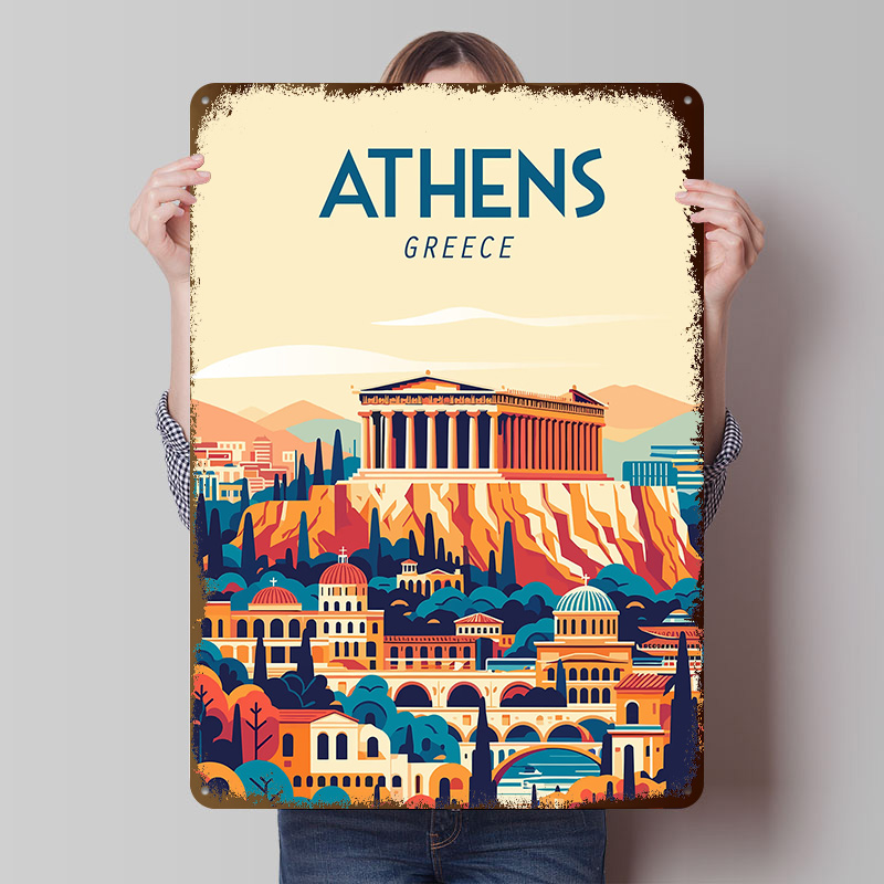 Griekenland Reisposter Aangepa - Travel Accessories Greece recensie en prijs