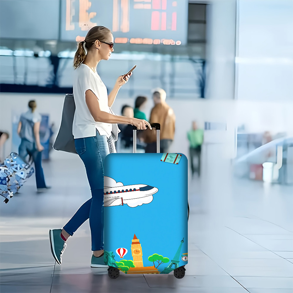 1-delige, levendige bagagehoes - Travel Accessories Inc recensie en prijs