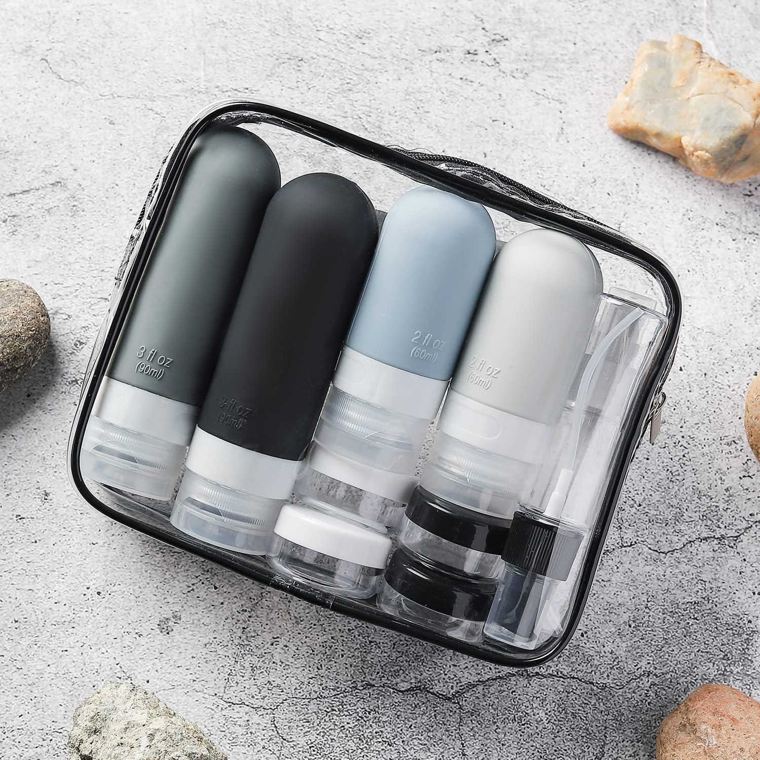 16 Stuks Reizen Containers Lek - Travel Accessories Toiletry Bag recensie en prijs