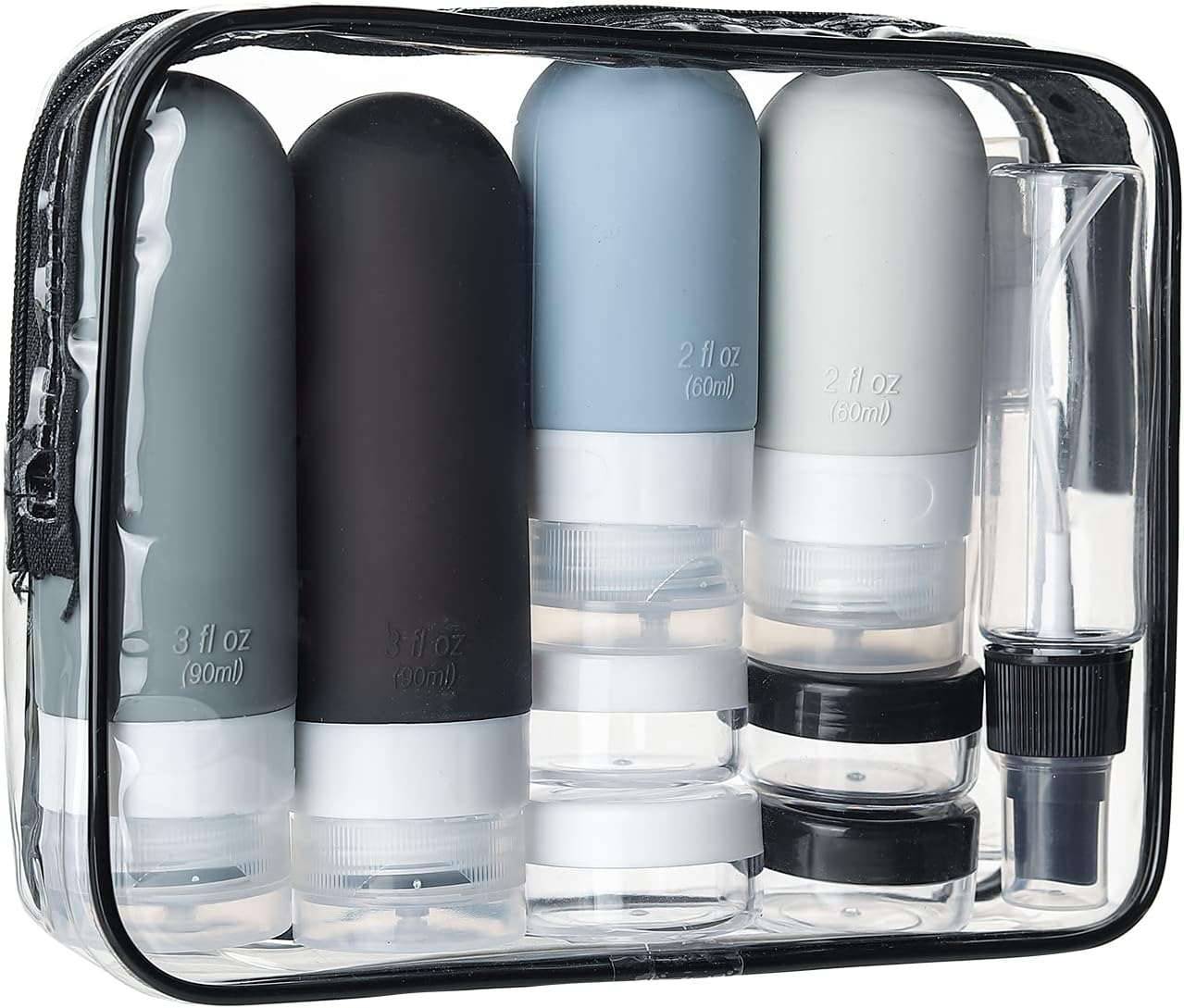 16 Stuks Reizen Containers Lek - Travel Accessories Toiletry Bag recensie en prijs