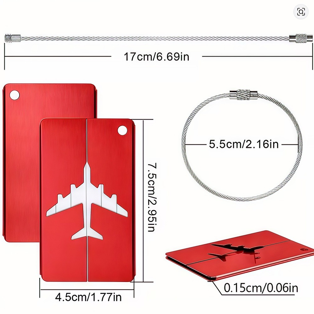 Aluminium Reisbagagelabel Hang - Qantas Travel Accessories recensie en prijs
